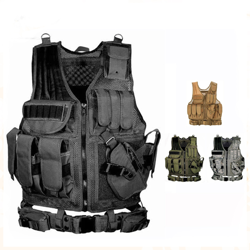 Hunting Outdoor Game - 戦術的な戦闘ベスト,防弾チョッキ,防弾チョッキ,警備員,狩猟,アウトドア,cs戦争ゲーム,エアソフト訓練ジャケット