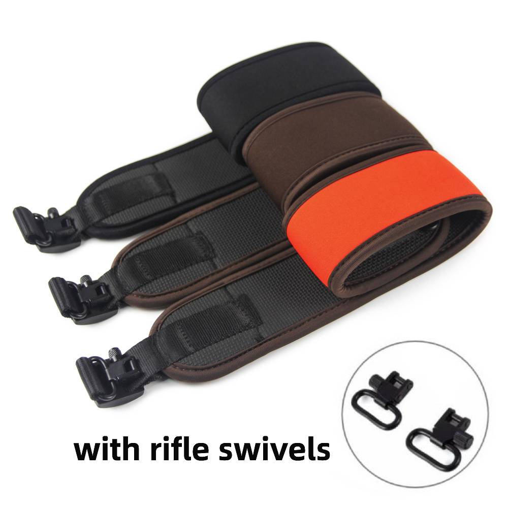 Rifle Sling Swivel - GUGULUZA ネオプレン ライフル スリング ストラップ ショットガン