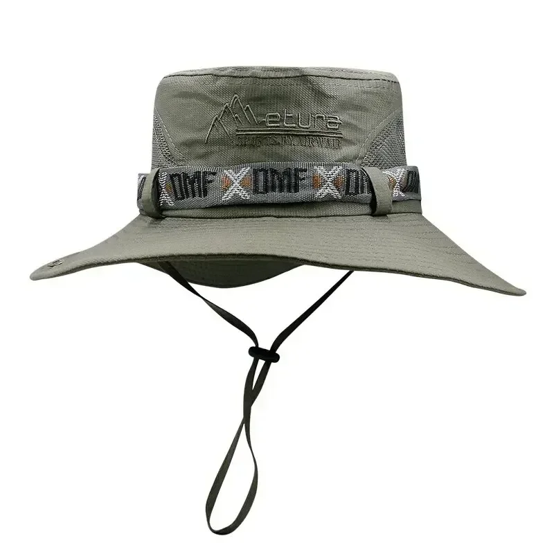 夏の男性バケットハット屋外 UV 保護つば広パナマサファリ狩 - Hunting And Outdoor Shop のレビューと価格