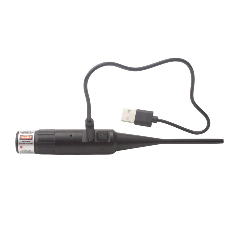 充電式 USB 充電レーザーボアサイターキット 18 アダプ - Laser Boresighter Kit のレビューと価格