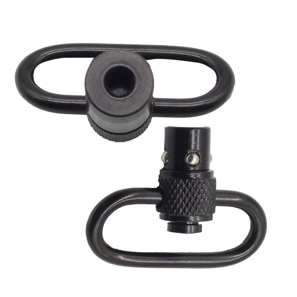 プッシュボタン付きタクティカルクイックデタッチ、qdリリース - Rifle Sling Swivel のレビューと価格
