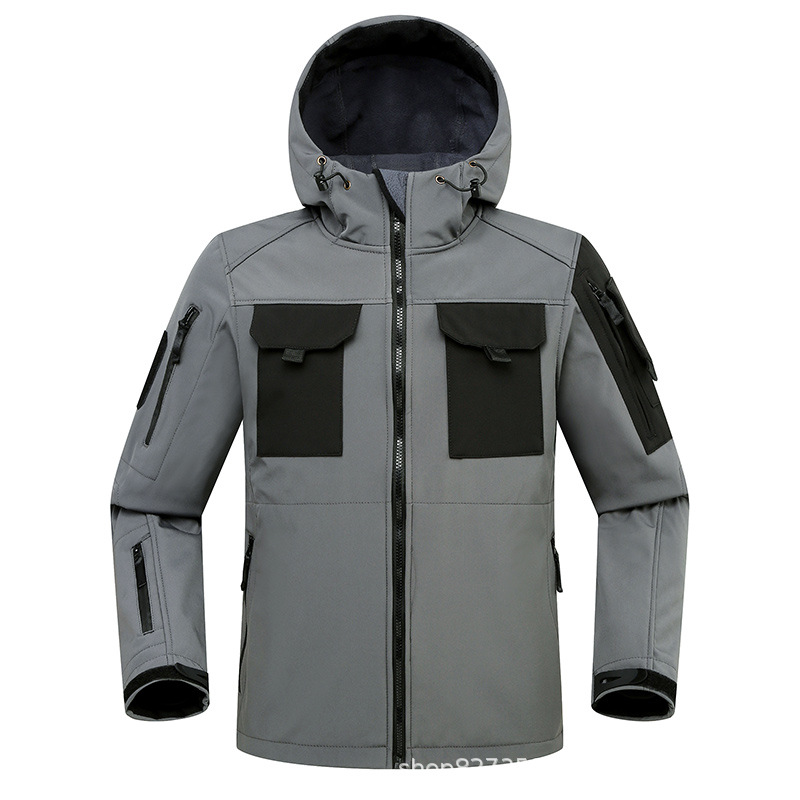 男性屋外通気性サイクリングジャケット防水防汚トップスフード付 - Hunting And Outdoor Shop のレビューと価格