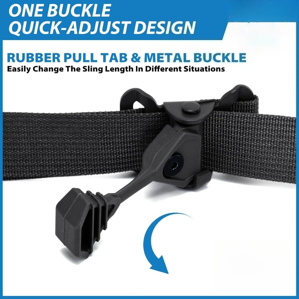 戦術的な2ポイントライフルスリングQDスイベルクイックアジャ - Rifle Sling Swivel のレビューと価格