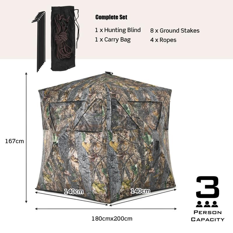 鹿やアンテロープ用の地釘と固定具付きポータブルハンティングブ - Hunting & Outdoor Supplies Vanderbijlpark Photos のレビューと価格