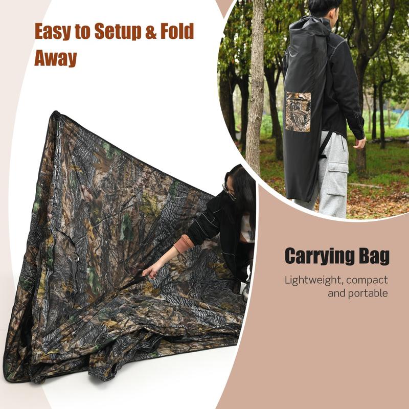 鹿やアンテロープ用の地釘と固定具付きポータブルハンティングブ - Hunting & Outdoor Supplies Vanderbijlpark Photos のレビューと価格