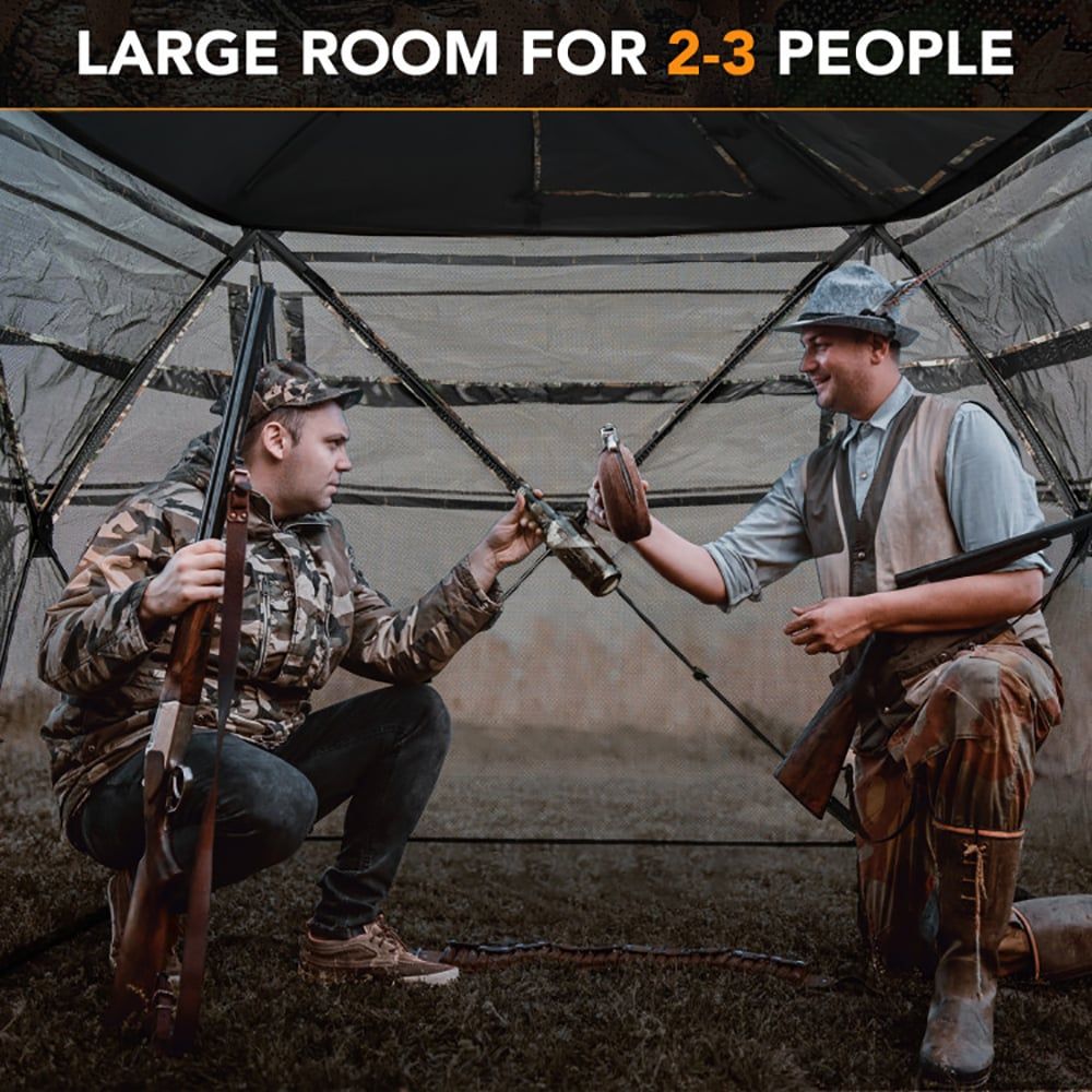 5-in-1着脱式ハンティングブラインド、天窓付き2～3人用 - Hunting & Outdoor Supplies Vanderbijlpark Photos のレビューと価格