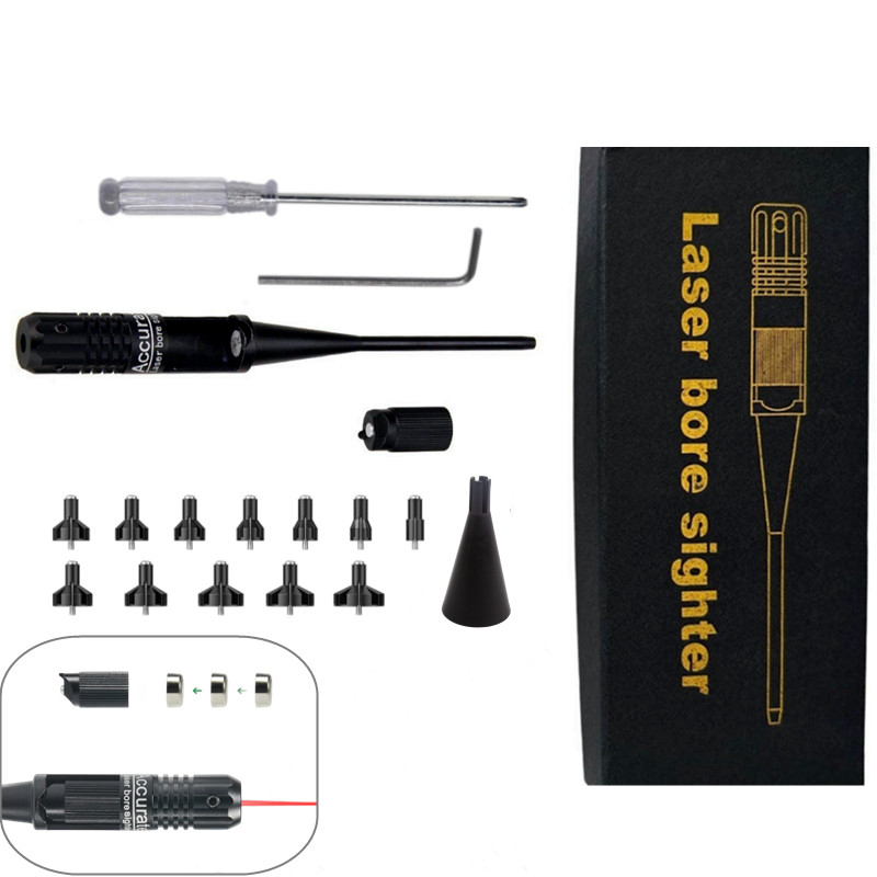 レーザーボアサイガーキット 12アダプター .177 .22 - Laser Boresighter Kit のレビューと価格