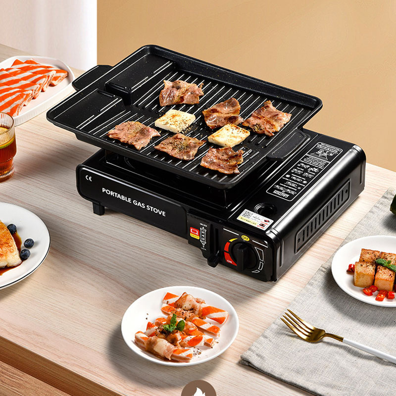 ポータブル屋外カセットブタンキャンプピクニッククッカー釣り狩 - Hunting Camp Outdoor Kitchen のレビューと価格