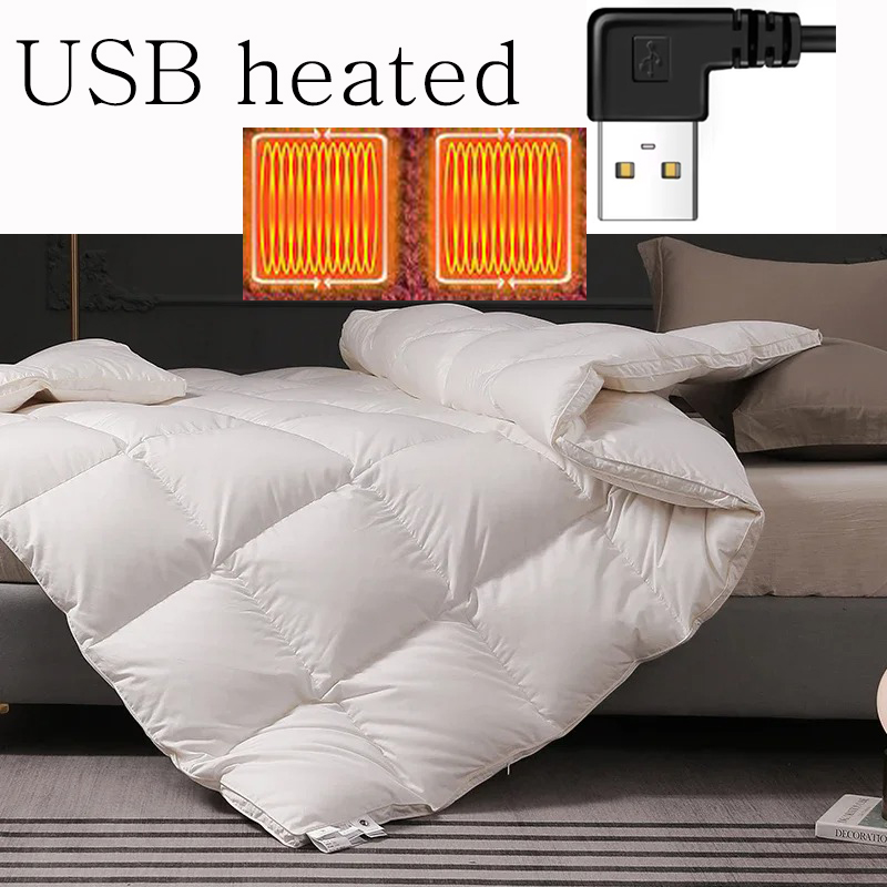 ダウンキャンプブランケット USB加熱式ウェアラブル キャン - Outdoor Hunting Blanket のレビューと価格