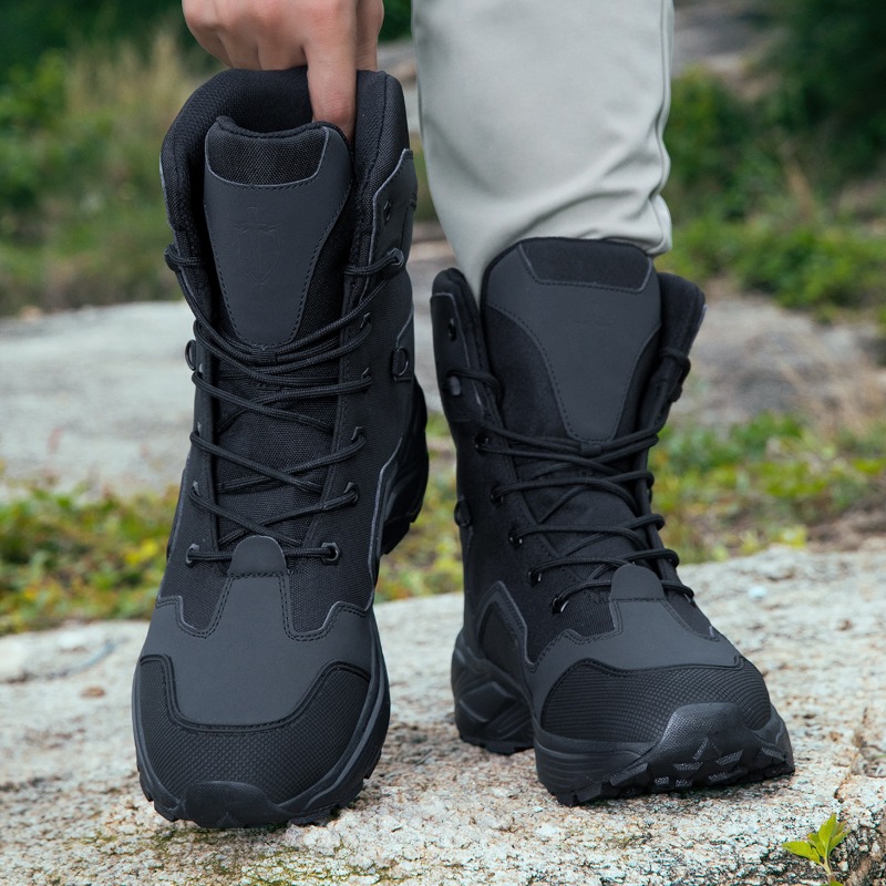 メンズタクティカルブーツ、レースアップ、ワイルドコンバットト - Wildman Hunting & Outdoor のレビューと価格