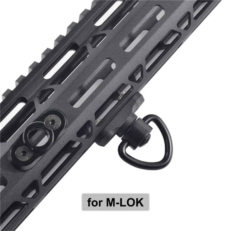 Qdリリーススリングスイベルマウントリング、ライフルプッシュ - Rifle Sling Swivel のレビューと価格