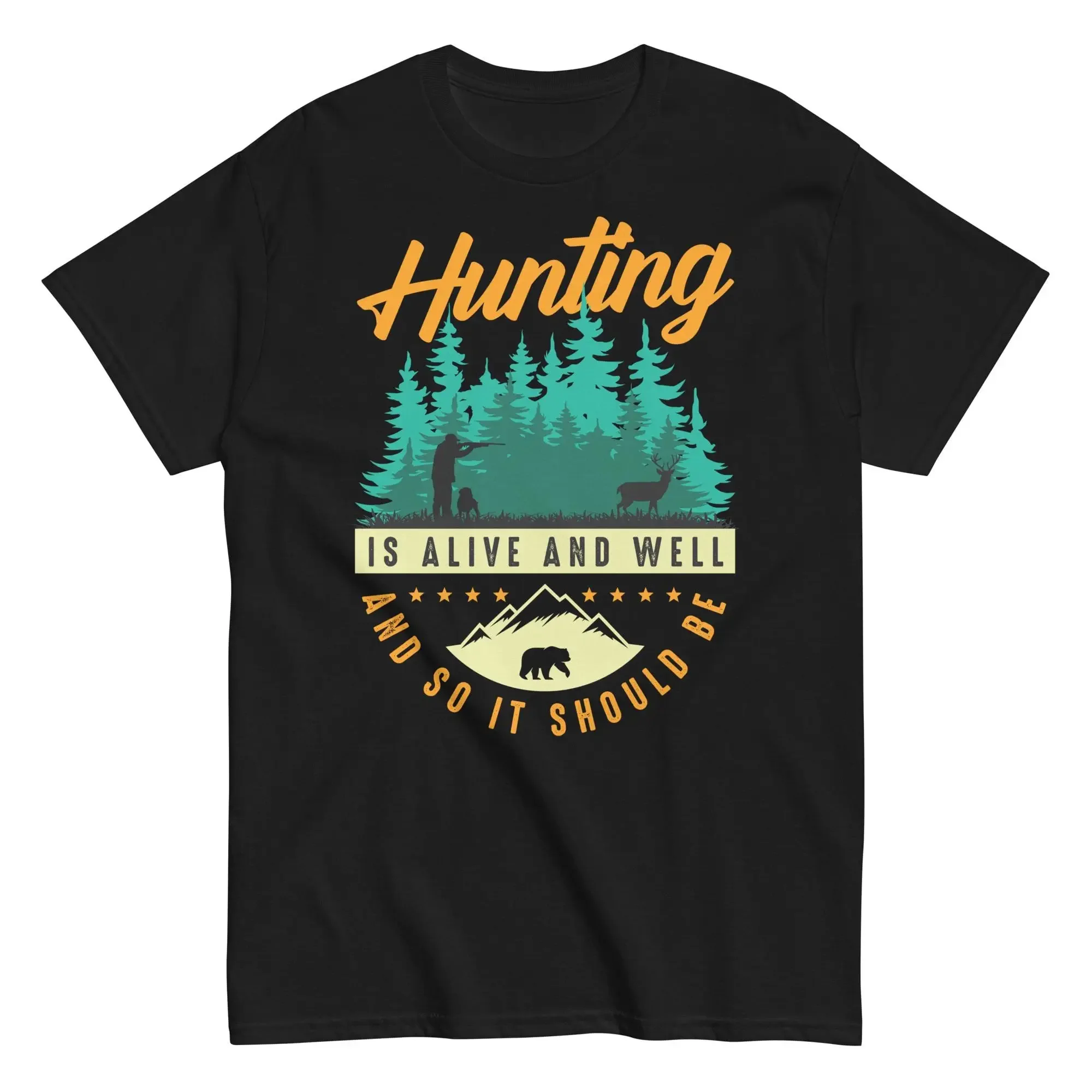 ハンターのための「I Should Be Hunting」T - Wildman Hunting & Outdoor のレビューと価格