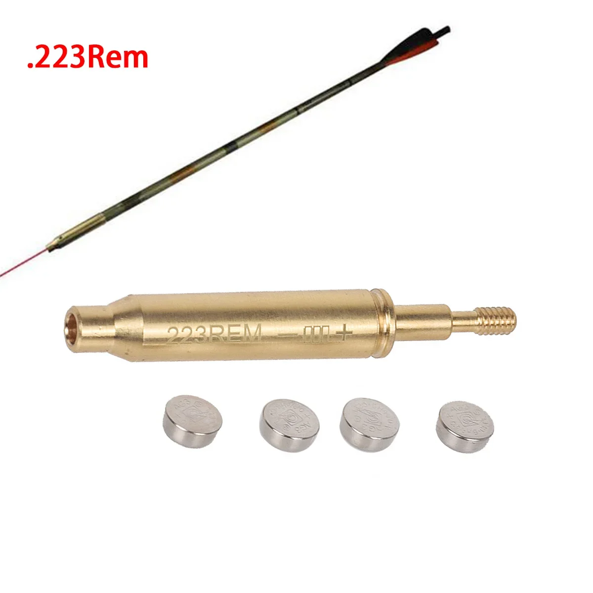 戦術アーチェリー .223 REM レッドレーザー真鍮サイト - Laser Boresighter Kit のレビューと価格