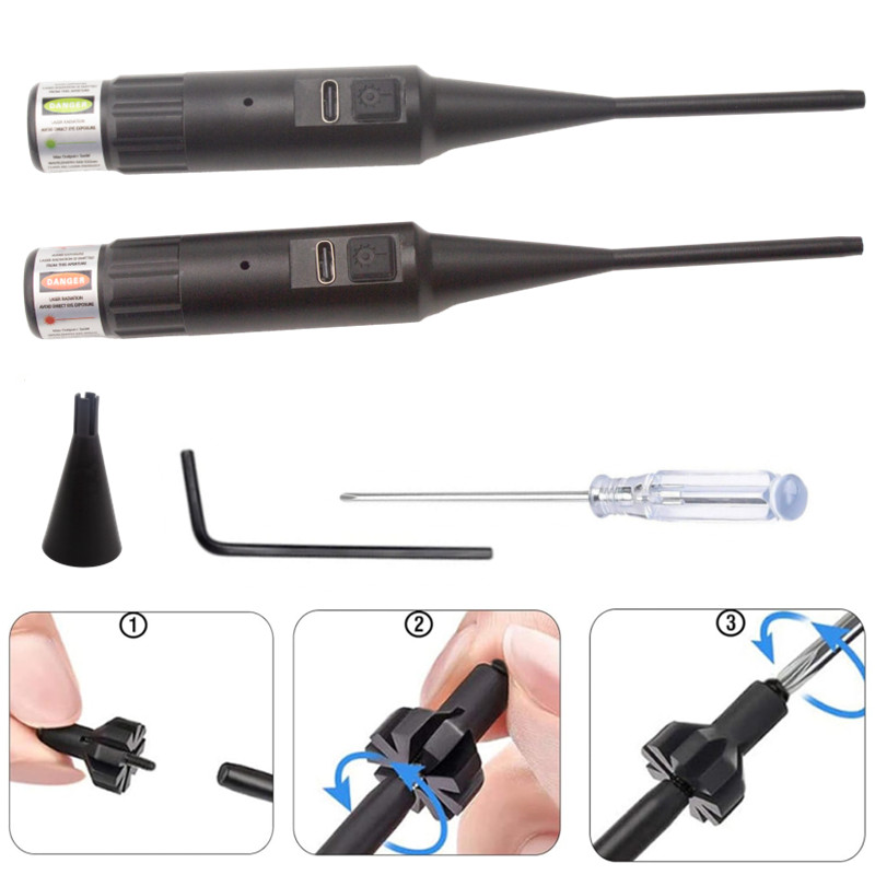 ユニバーサルレーザーボアサイトキット 0.17 - 0.78 - Laser Boresighter Kit のレビューと価格