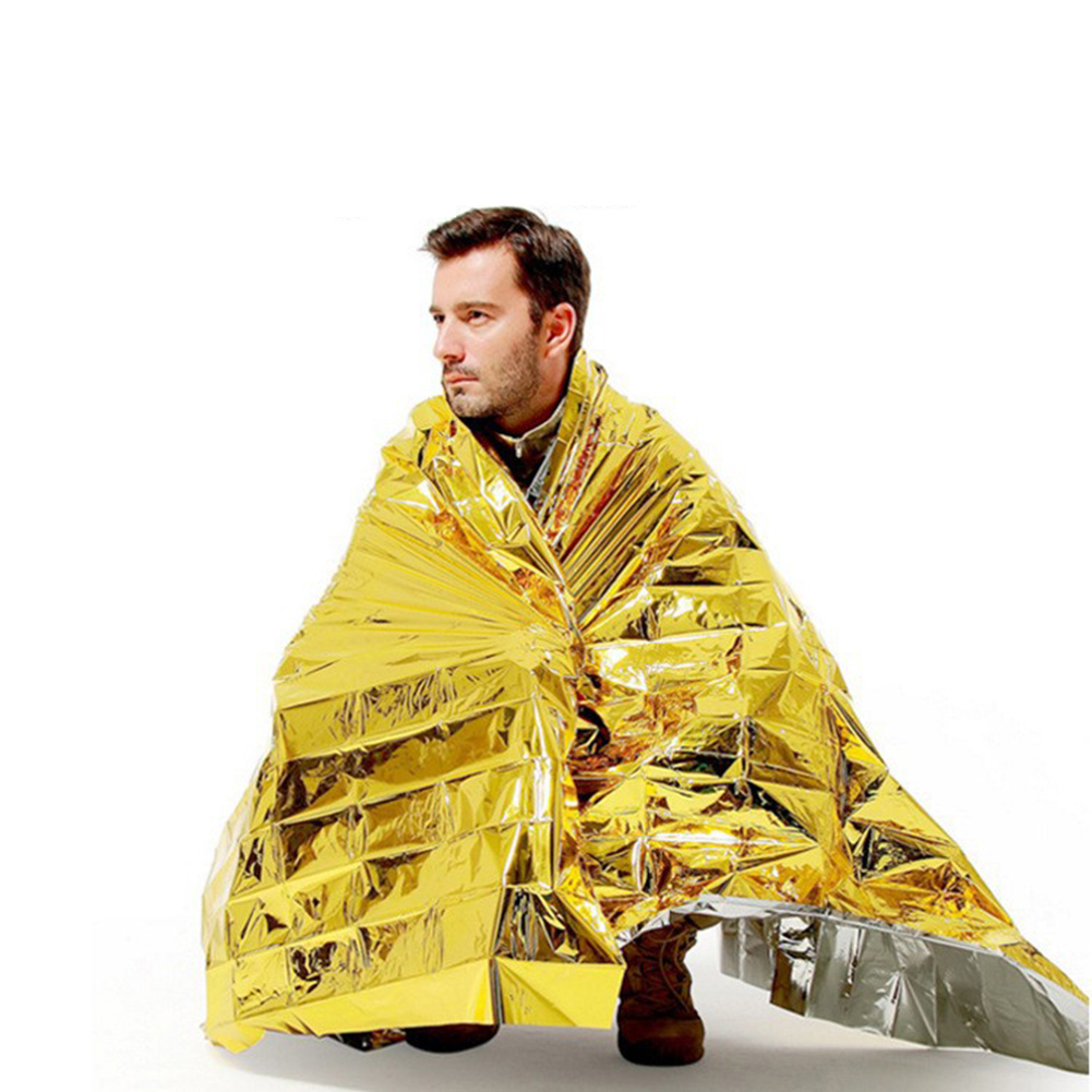 フォイルサバイバル救急キット 軽量防水シェルターブランケット - Outdoor Hunting Blanket のレビューと価格