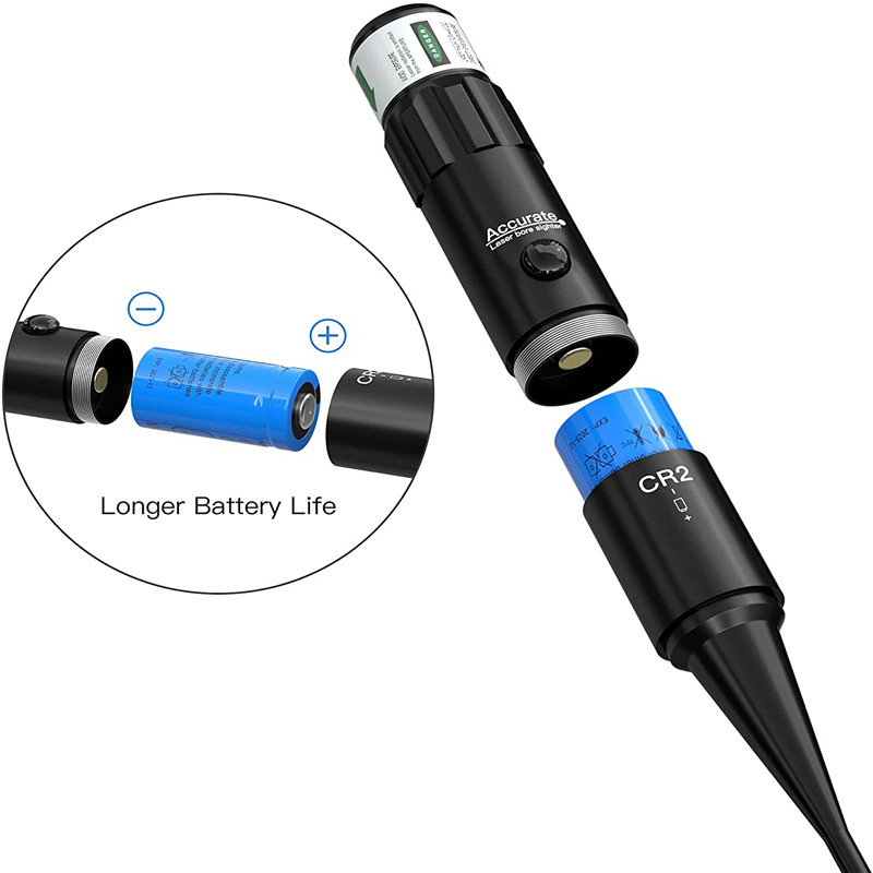 戦術用レーザーボアサイトキット グリーン/レッド .177～ - Laser Boresighter Kit のレビューと価格