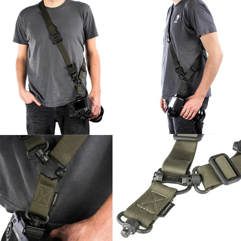 調整可能なMS4ライフルスリングQDメタルスイベルストラップ - Rifle Sling Swivel のレビューと価格