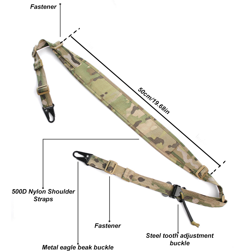狩猟用ライフルタクティカルスリング取り外し可能な2ポイントパ - Rifle Sling Swivel のレビューと価格